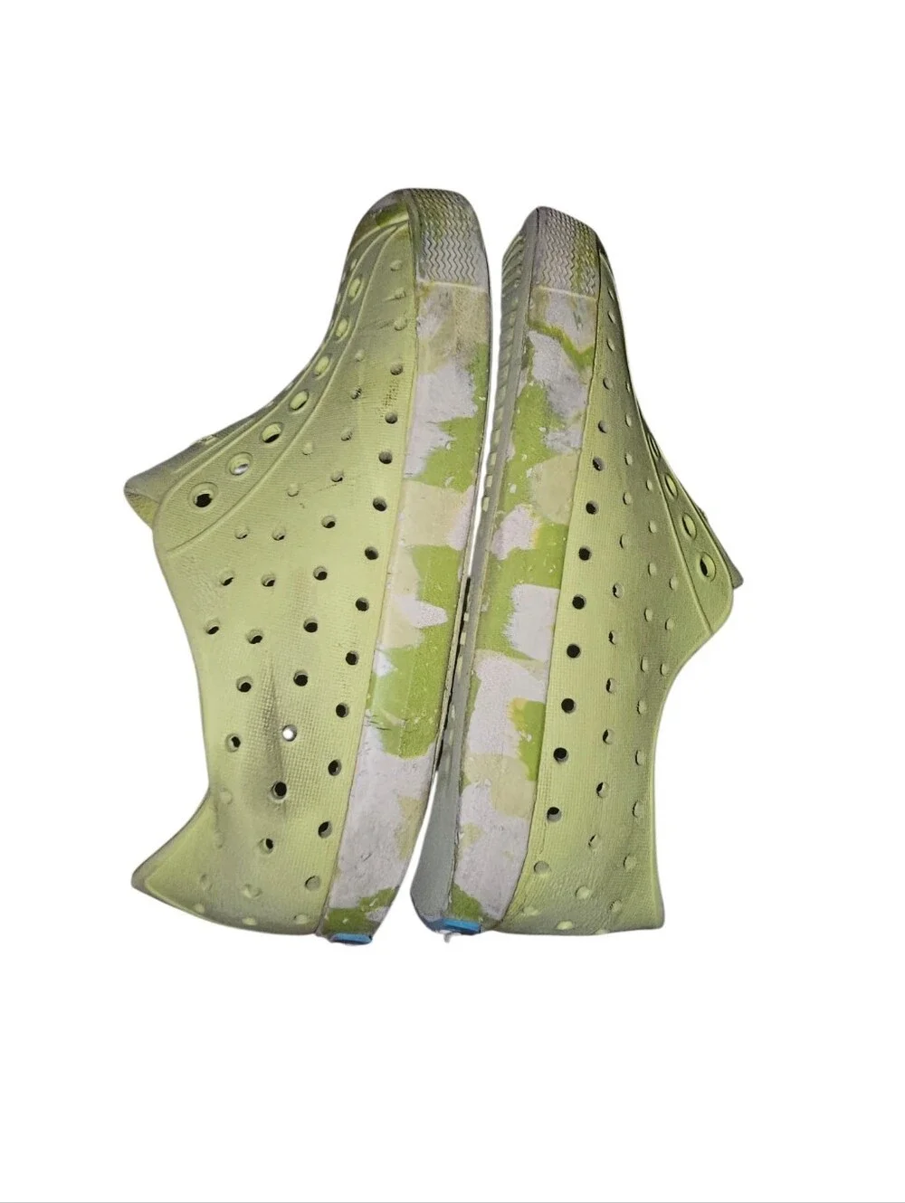 Native Kids Slip-On Water Shoes in Pale Green